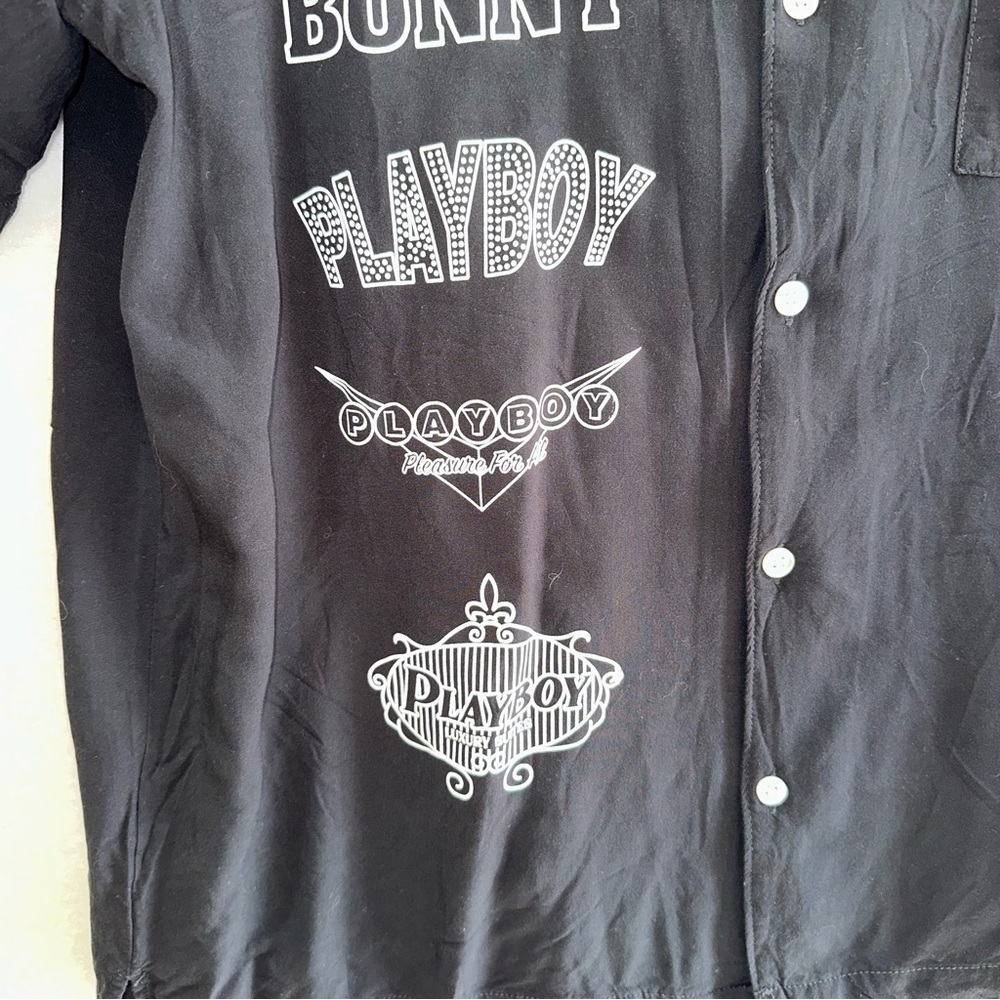 Playboy x PacSun Neon Capital Camp Shirt Short Sleeve Men's Small - Picture 8 of 12